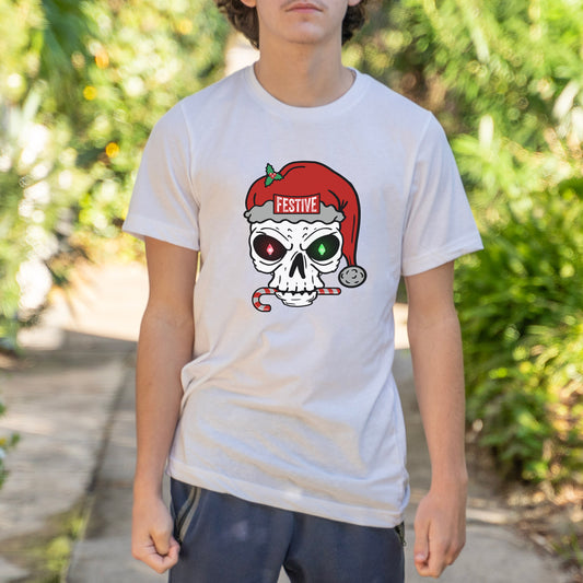 Festive Skull T-Shirt