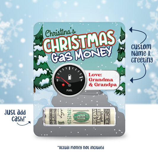 Christmas Gas Money Card