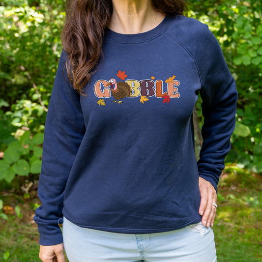 Thanksgiving Turkey Gobble Sweatshirt