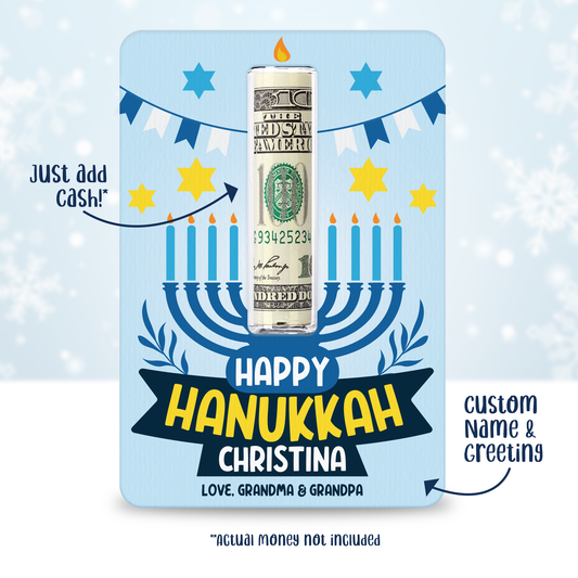 Hanukkah Money Card