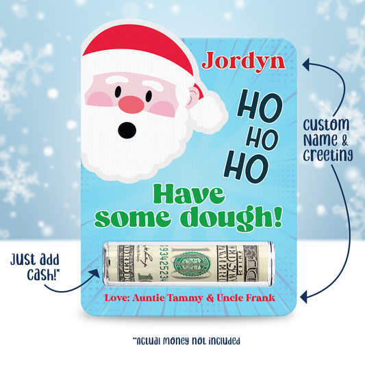 Santa Ho Ho Ho Money Card