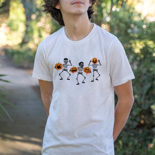 Skeletons Dancing with Jack-o-Lanterns Shirt